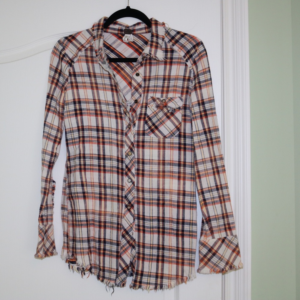 We The Free/Free People Plaid Shirt